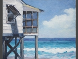 View off the Screen Porch, Kitty Hawk Beach • 8 x 10 • Sold