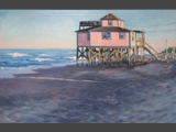 Sunset at Lillian Street, Kitty Hawk Beach • 20 x 30 • Available