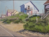 Kitty Hawk Beach Road • 16 x 20 • Oil on Canvas 