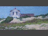 Coquina Beach on Pea Island • 6 x 10 • Sold