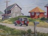 Let's Take the Beach Road • 24 x 15 • $575 Framed