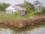 Ocracoke House by the Marsh • 8 x 10 • Available