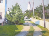 Ocracoke Island Driveway • 11 x 14 • available at Down Creek Gallery